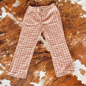 SHEIN Plaid Pants